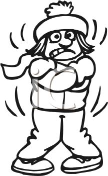 Shivering Clipart.