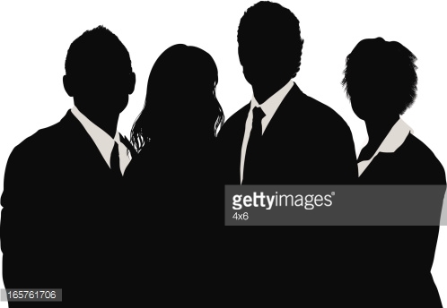 Silhouette People Group Clip Art Pictures to Pin on Pinterest.