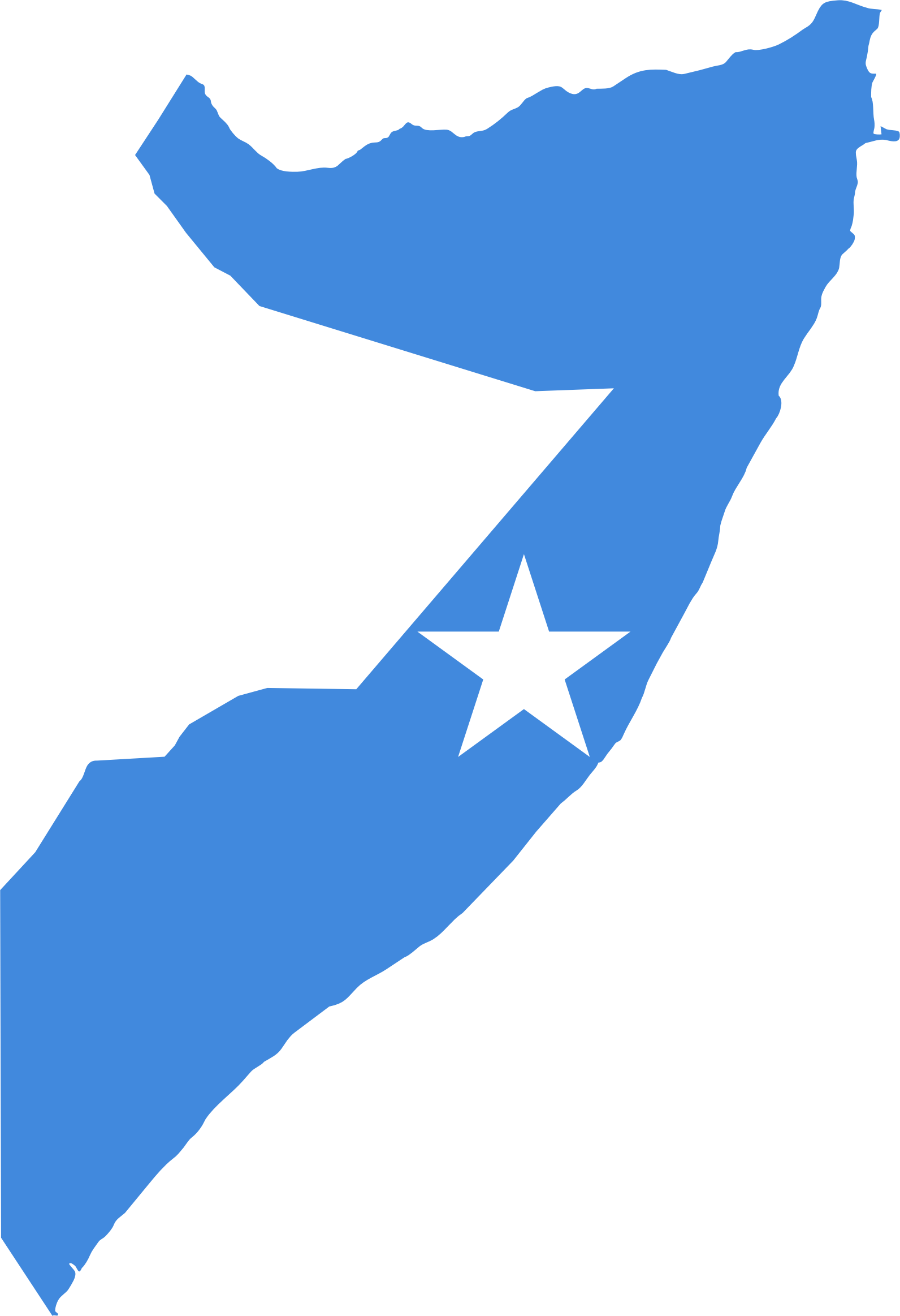 Somalia flag clipart.