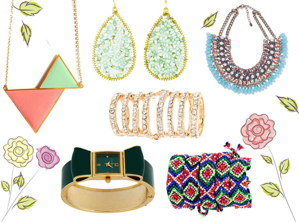 Spring Jewelry $35 & Under: BaubleBar Rings, Zara Necklaces, C.