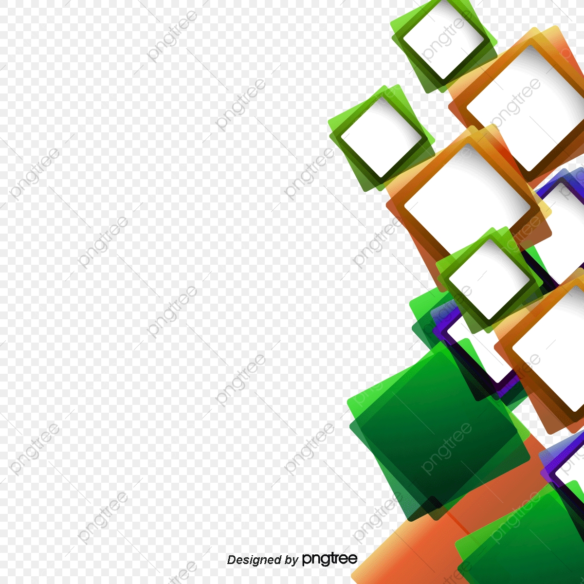 Vector Square Background, Hd, Vector, Concise PNG.