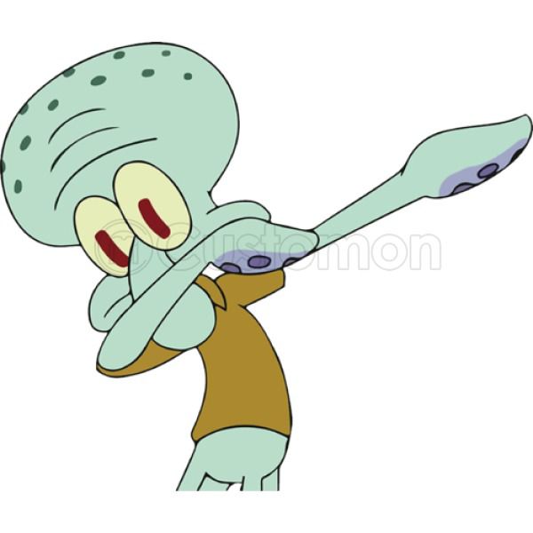 Dabbing Squidward Png (+).