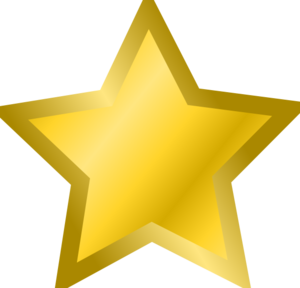 Yellow Star 3 Clip Art at Clker.com.