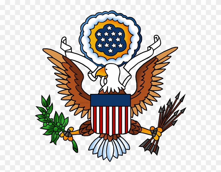 United States Clip Art By Phillip Martin, Great Seal.