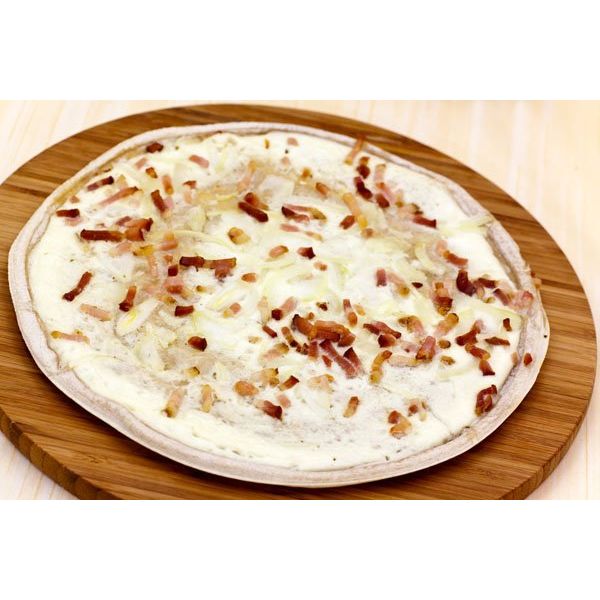 Recette de la tarte flambée alsacienne Flammekueche.