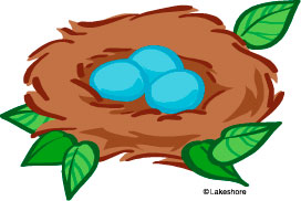 Nest clipart.