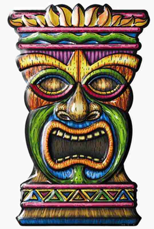 8888+ Cliparts: Tiki Men Clipart.