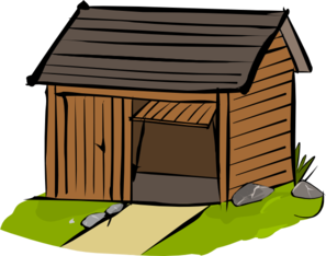 Tool shed clipart.