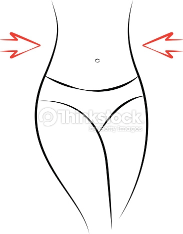 Body part waist clipart.