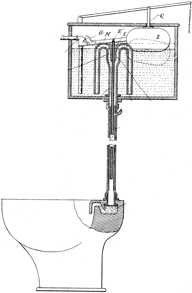 Water Closet Cistern.