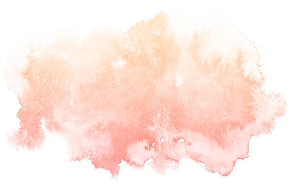 Abstract cream watercolor background. vector art.