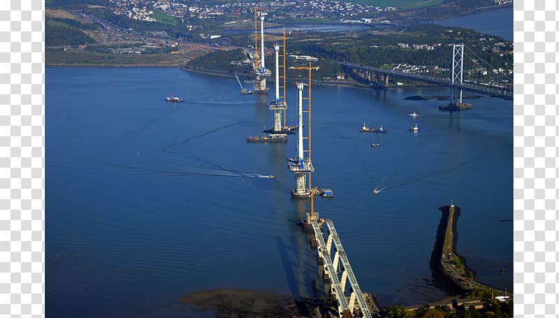 Queensferry Crossing Waterway Bridge.