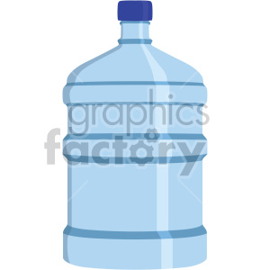 water jug flat icons . Royalty.