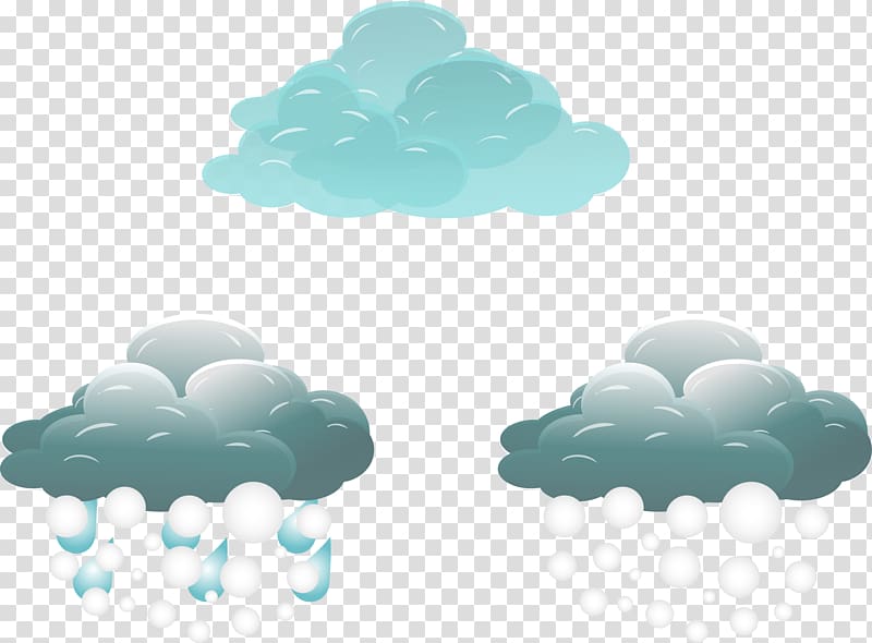 Rain Weather , Cloudy weather icon transparent background.