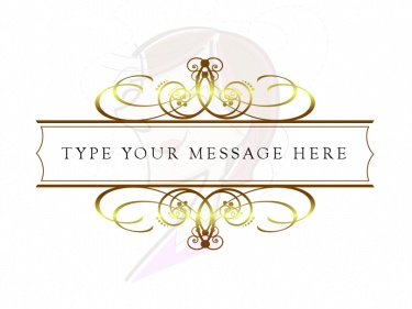 Vintage DIY Wedding Invitation Clip Art, GOLD Scrapbook Clipart.