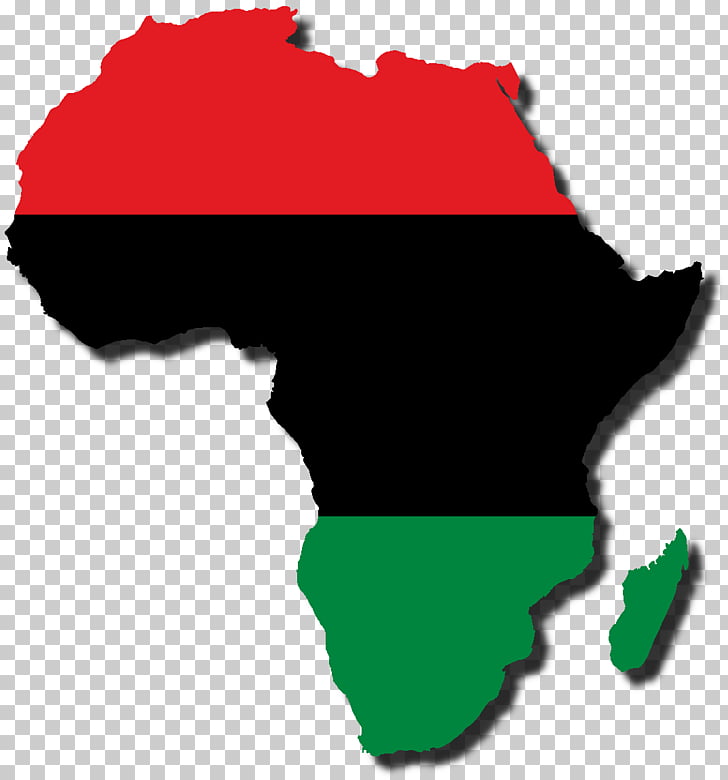 West Africa Flag of South Africa Map Pan.