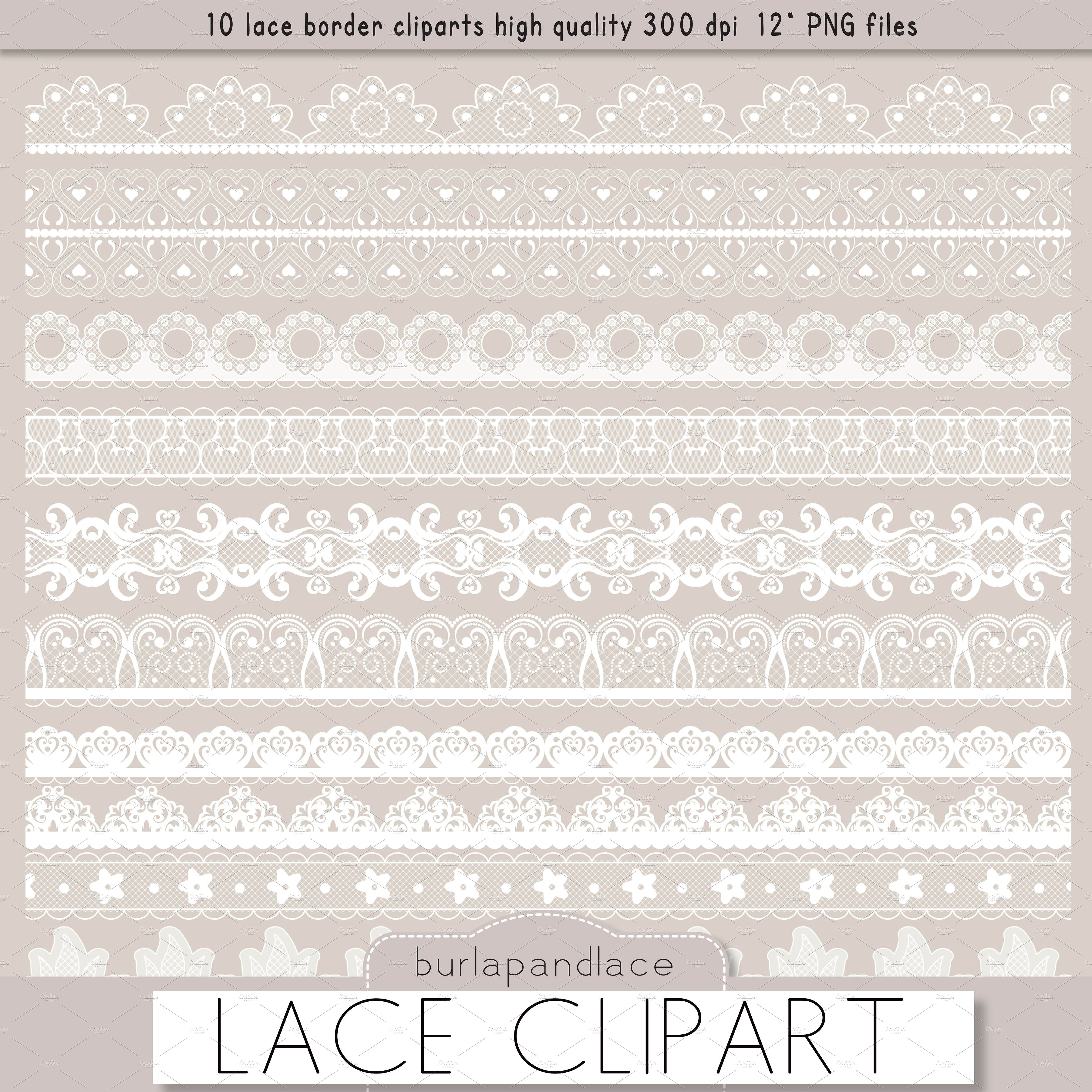 2392 Lace free clipart.