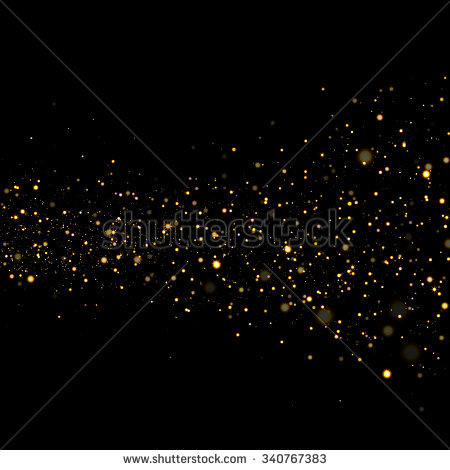 Star Dust Black Clipart.