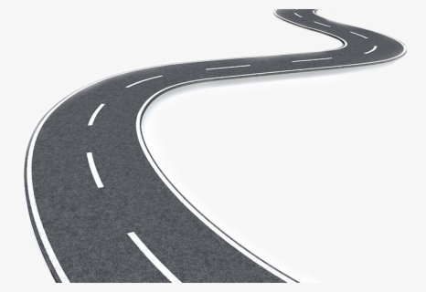 Free Winding Road Clip Art with No Background.