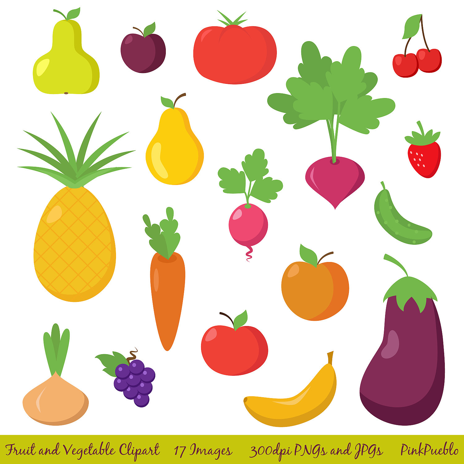 Vegetable clip art free.