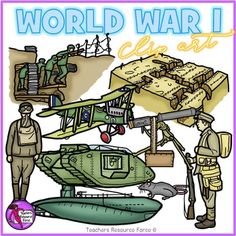 World War 1 clip art in 2019.