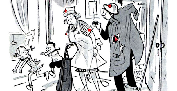 Cartoons from the World War II Home Front.