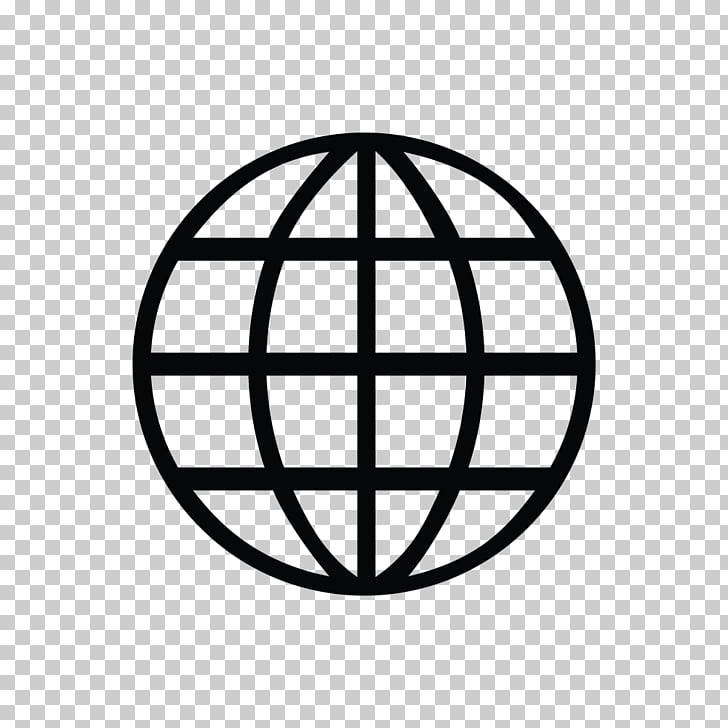 World Wide Web Symbol Icon, Web Symbol s, round black.