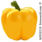 Yellow pepper Clipart and Stock Illustrations. 573 yellow pepper.