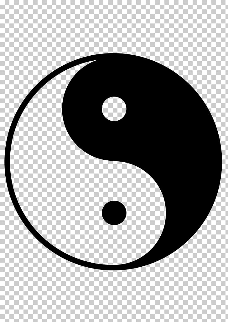 Yin and yang , yin yang PNG clipart.