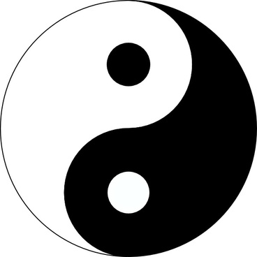 Yin yang symbol free vector download (28,727 Free vector.