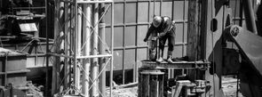 Construction theme black and white