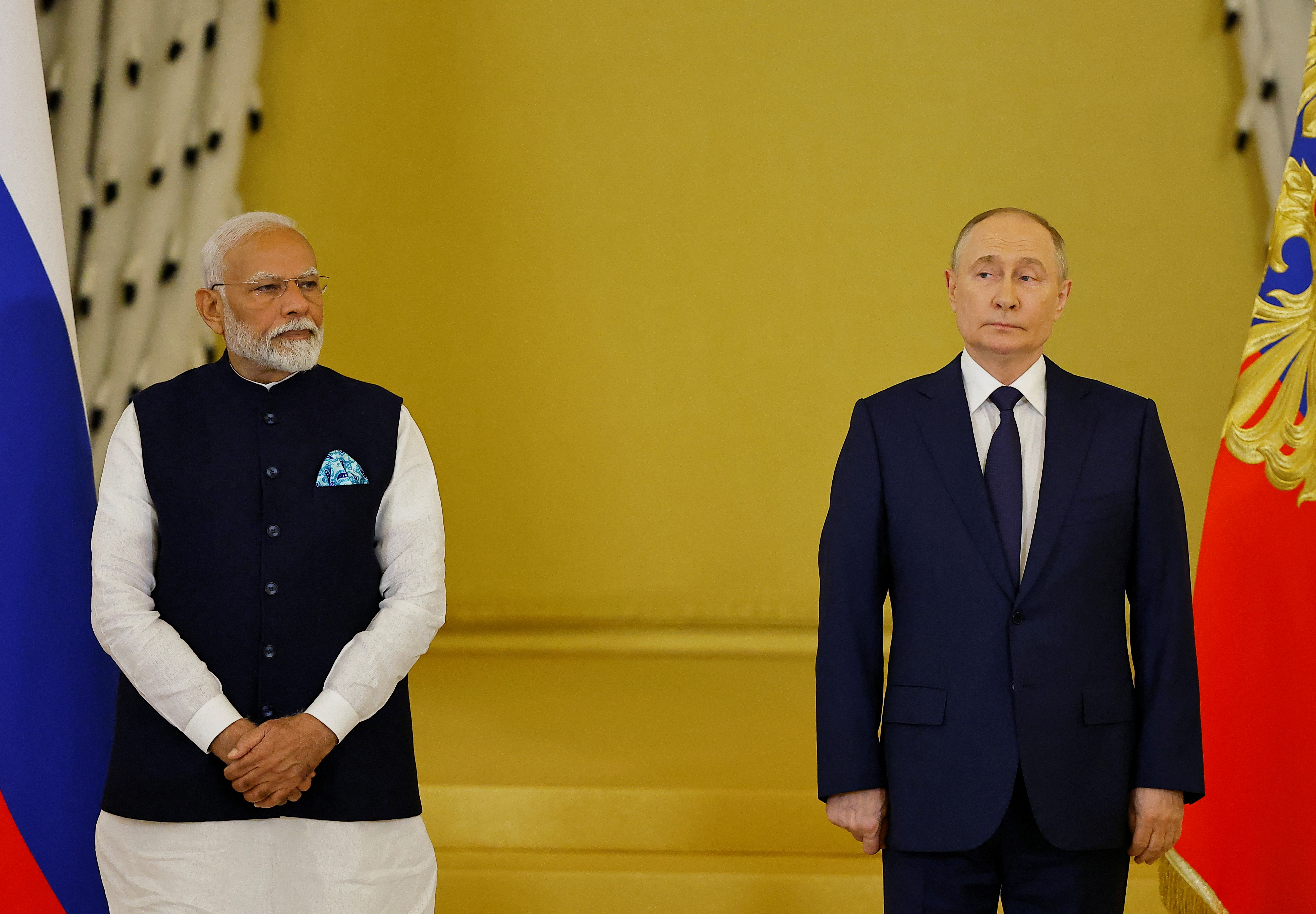 インド首相、プーチン氏と電話会談　ウクライナ問題の早期解決促す