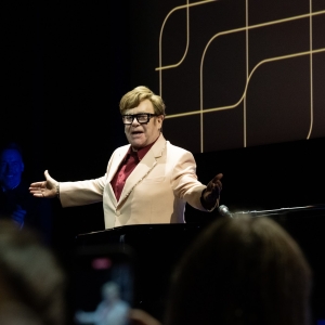 Photos: Elton John Attends New York Film Festival Screening of New Documentary