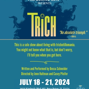Southeast Regional Premiere Of TRICH to be Presented at BARCLAY Performing Arts