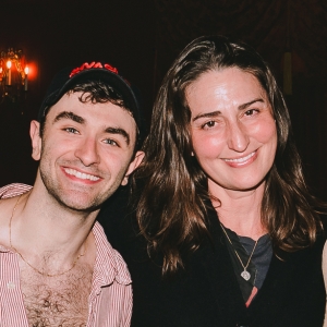 Photos: Sara Bareilles and Joe Tippett Stop By ILLINOISE On Broadway Photo