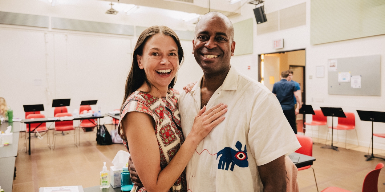 Photo: Sutton Foster & Daniel Breaker Reunite in ONCE UPON A MATTRESS Rehearsals Photo