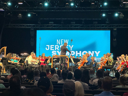 New Jersey Symphony at Sayreville War Memorial High School in Parlin in Broadway Logo