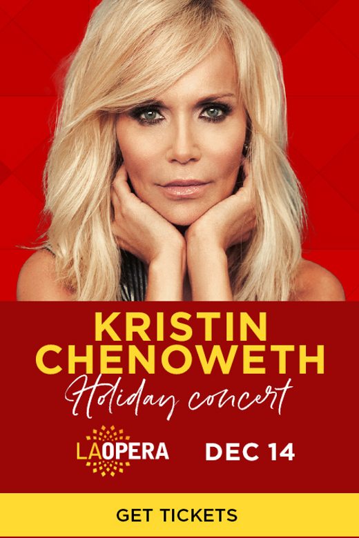 Kristin Chenoweth Holiday Concert in Los Angeles