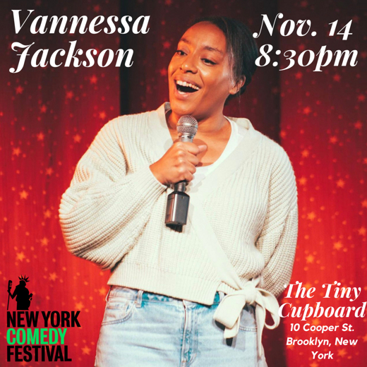 Vannessa Jackson Does An Hour As Part of New York Comedy Festival in Brooklyn