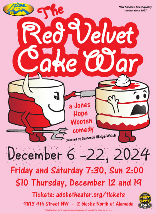 THE RED VELVET CAKE WAR in Albuquerque