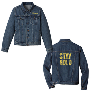 Buy a Outsiders Unisex Stay Gold Denim Jacket