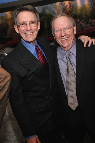 Mark Lamos (Director) and Michael Yeargan (Set Designer) Photo