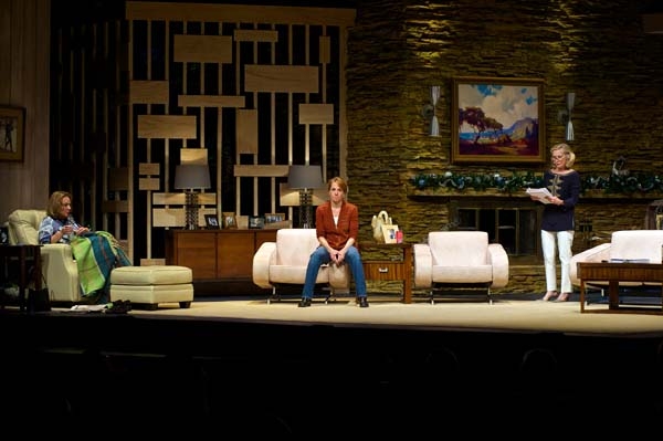 The Cast of OTHER DESERT CITIES: Joyce Cohen (Polly Wyeth), Nancy Lemenager (Brooke W Photo