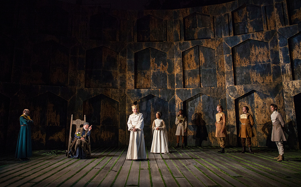 The cast of King Richard II, by William Shakespeare, directed by Erica Schdmit, runni Photo