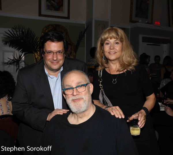 Joe Calarco, William Finn, Elizabeth Aspenlieder Photo