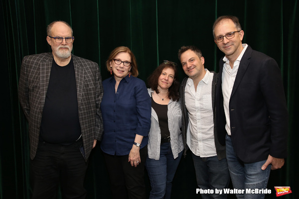 The creative team of The Royal Family of Broadway: composer William Finn, artistic di Photo