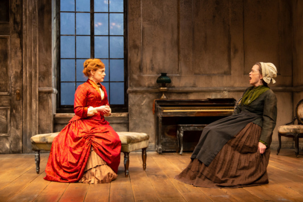 (L to R) Kellie Overbey and Ann McDonough in A Doll's House, Part 2 by Lucas Hnath at Photo