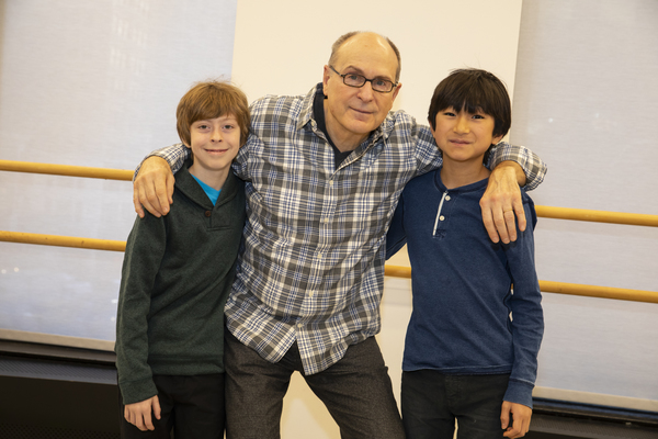 Thatcher Jacobs, James Lapine and Jim Kaplan Photo