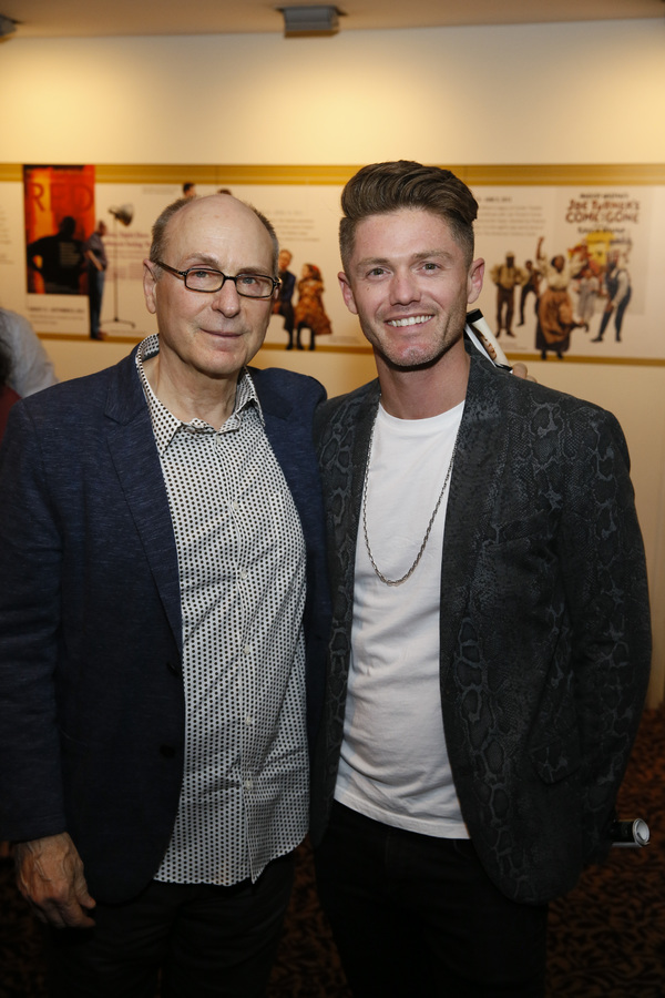 From left, co-writer/director James Lapine and choreographer Spencer Liff after the o Photo