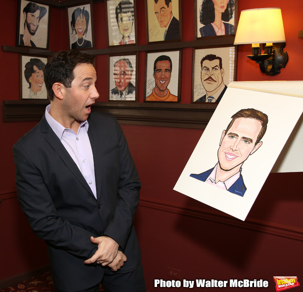 Photo Coverage: TOOTSIE Star Santino Fontana Gets His Very Own Sardi's Portrait  Image